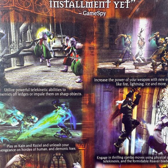 PS2 Legacy of Kain Defiance Sony PlayStation 2, 2003 Video Game - Picture 6 of 6